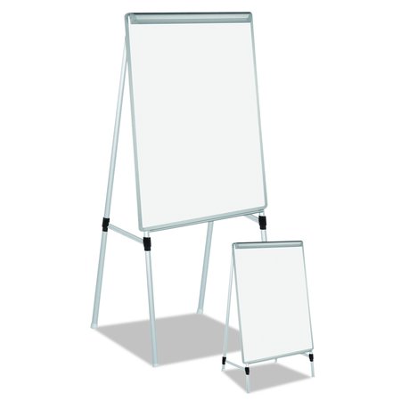 Mastervision Dry Erase Quad-Pod Easel, Silver EA2300335